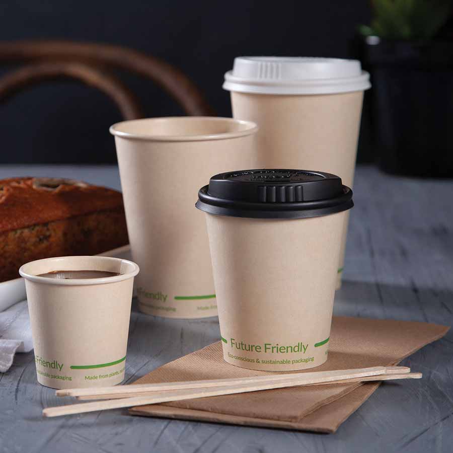 Single Wall Paper Cup for Hot and Cold Drinks