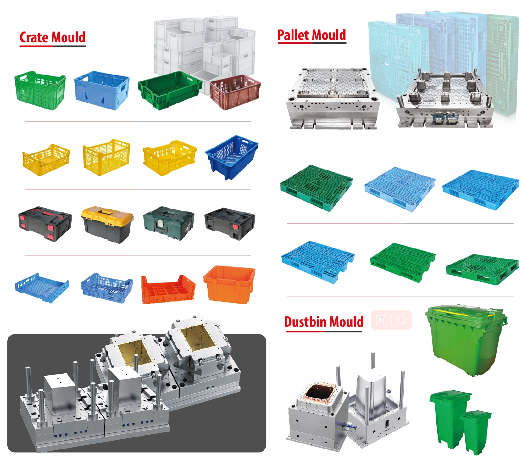 Plastic daily-use injection mould