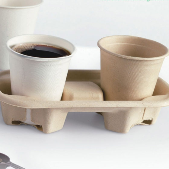 Sugarcane Cup lid/Cup tray