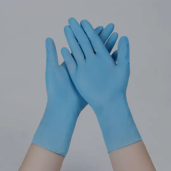 Synthetic disposable gloves
