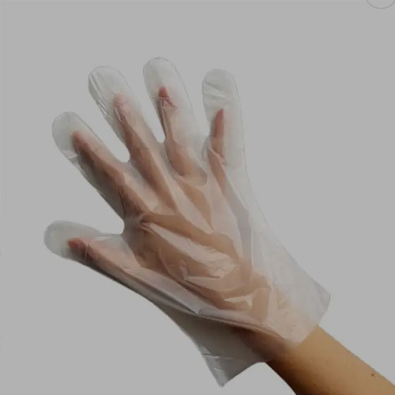 Hot selling eco-friendly household PLA biodegradable disposable gloves