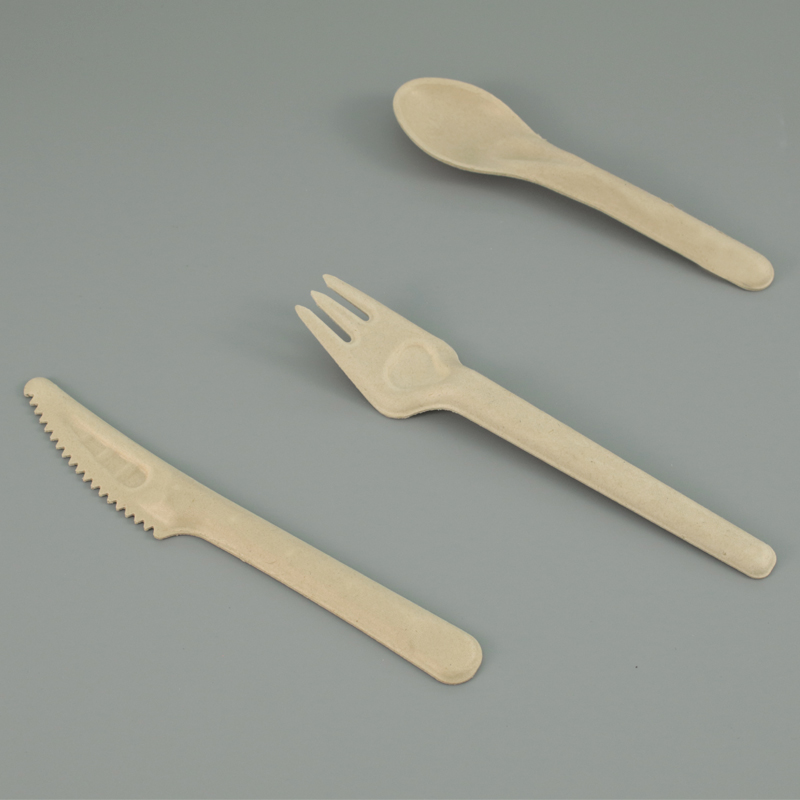 Sugarcane knife fork spoon