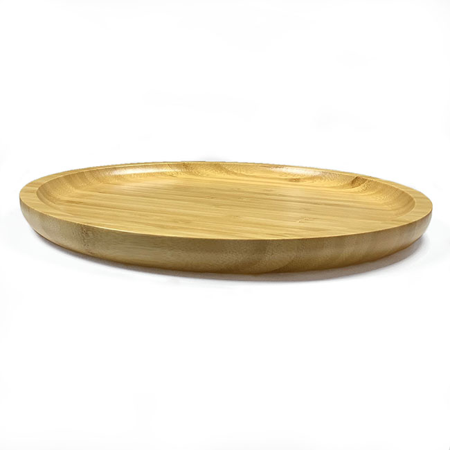 Bamboo Round Tray biodegradable service plate
