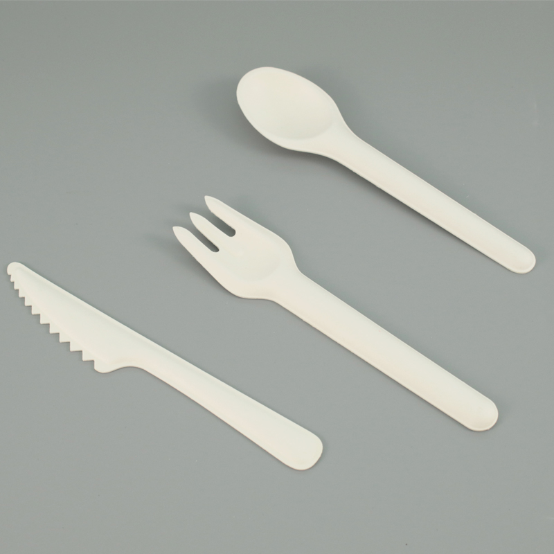 Sugarcane knife fork spoon