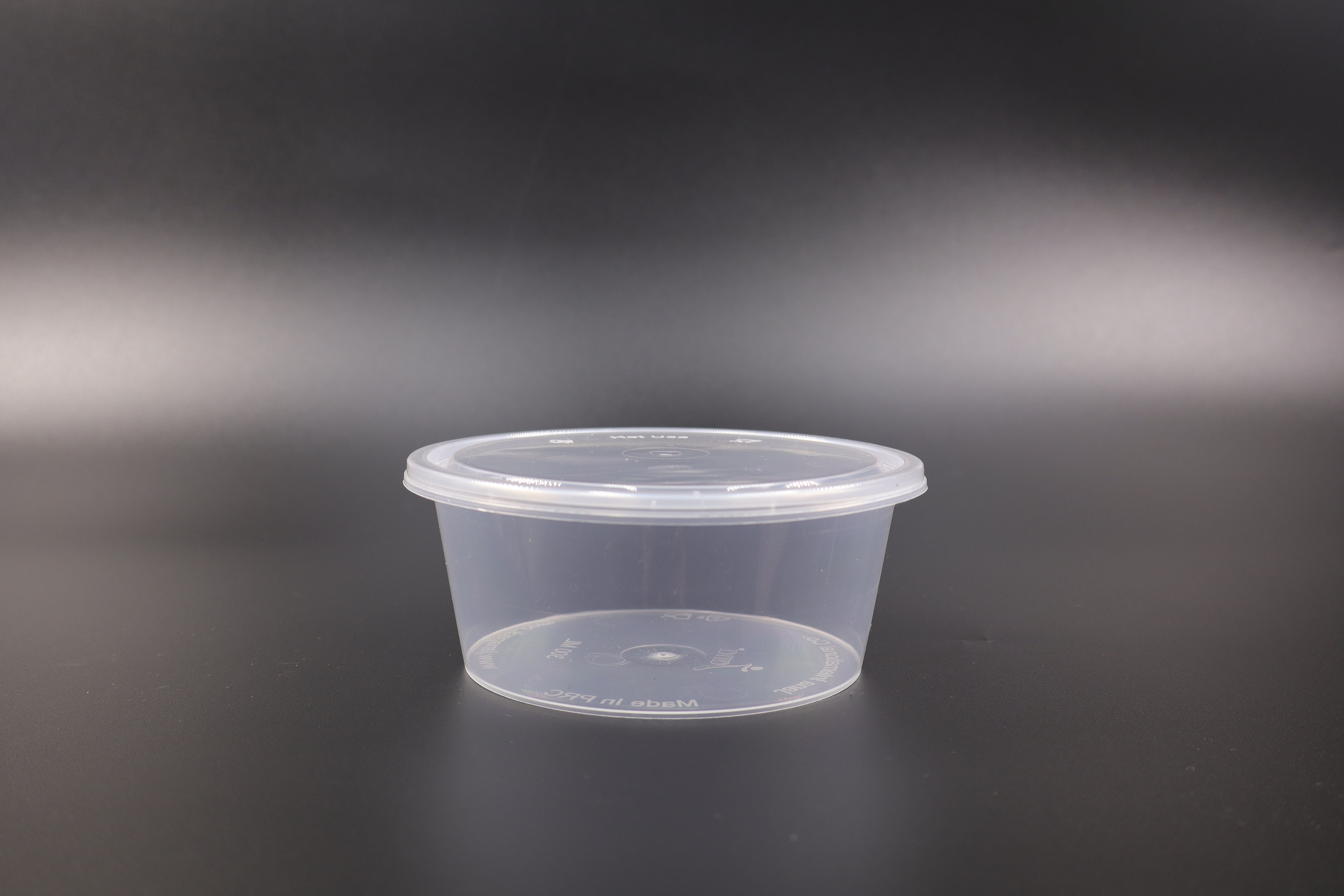 Clear Round Food Storage Container